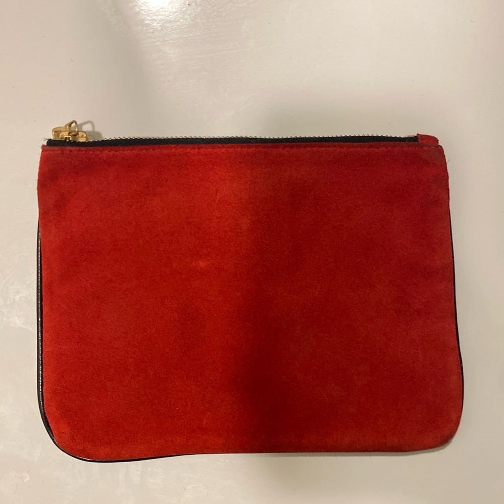Balmain x H&M Red Pouch